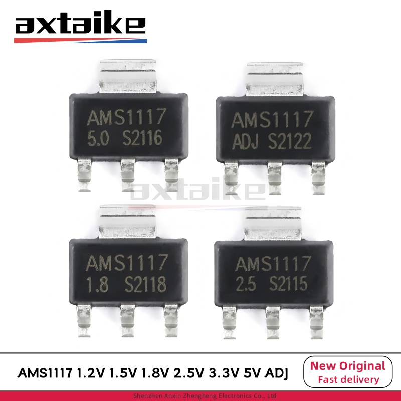 Ams1117 Module - 20PCS AMS1117 Serie AMS1117-3,3 AMS1117-5,0 AMS1117-ADJ