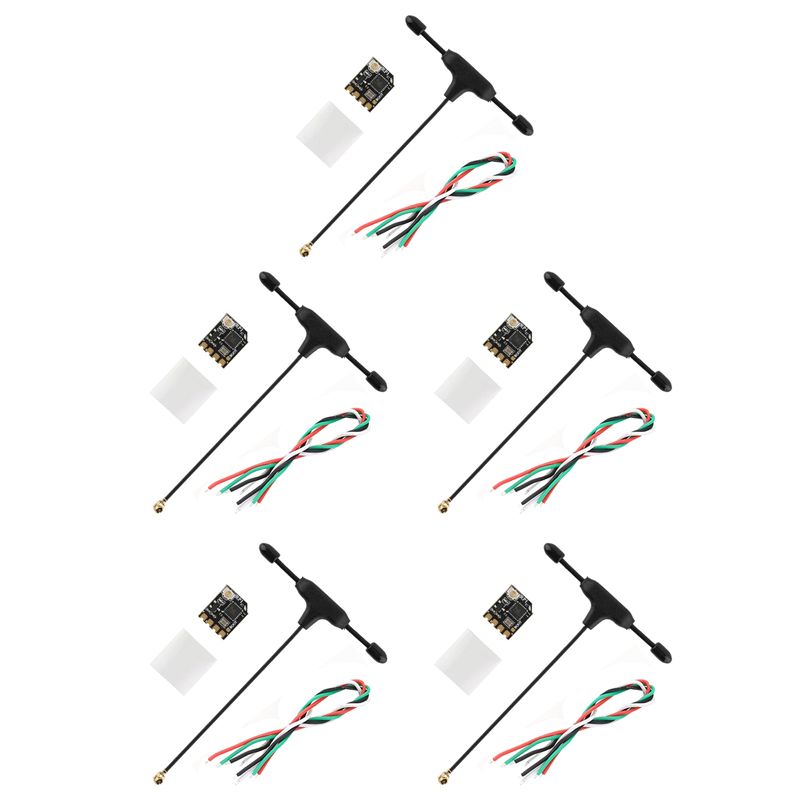 Antenna 2.4Ghz - ABXE-5X RP1 2,4-GHz-ExpressLRS-ELRS-Nano-Empfänger mit T-förmiger Antenne