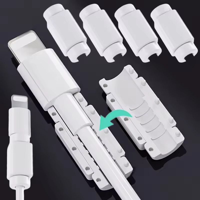 Micro Usb Cable - Anti-Break-Kabelschutz aus weichem Silikon für Apple