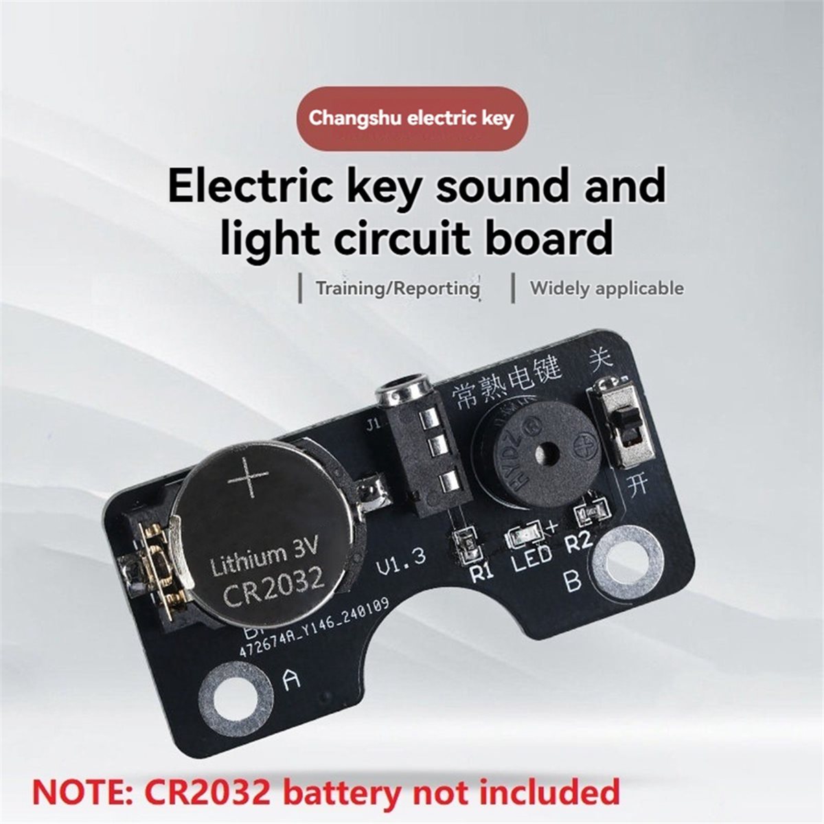 Proto Board - (A01R) CW Licht- und Ton-Schaltkreisplatine CW-Trainer