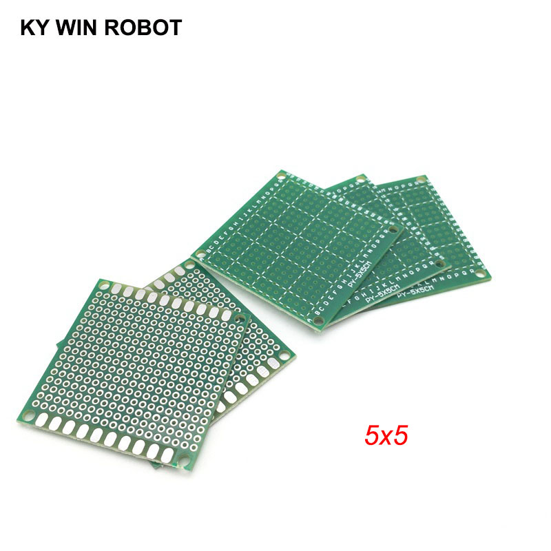 5 stücke 5x5cm 50x50mm Single  – Pcb Prototyping Board Bewertung und Preis