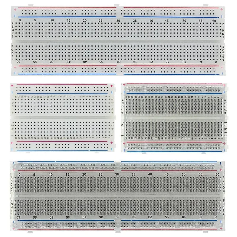 400/830 Tie-Points Steckbrett  – Breadboard 400 Point Bewertung und Preis
