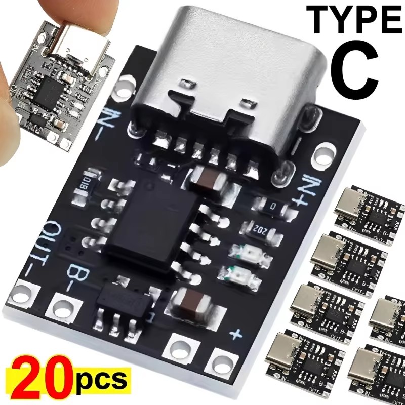 1/10/20 Stück 3,7V Lithium-Akk – Li Ion Charger Module Bewertung und Preis