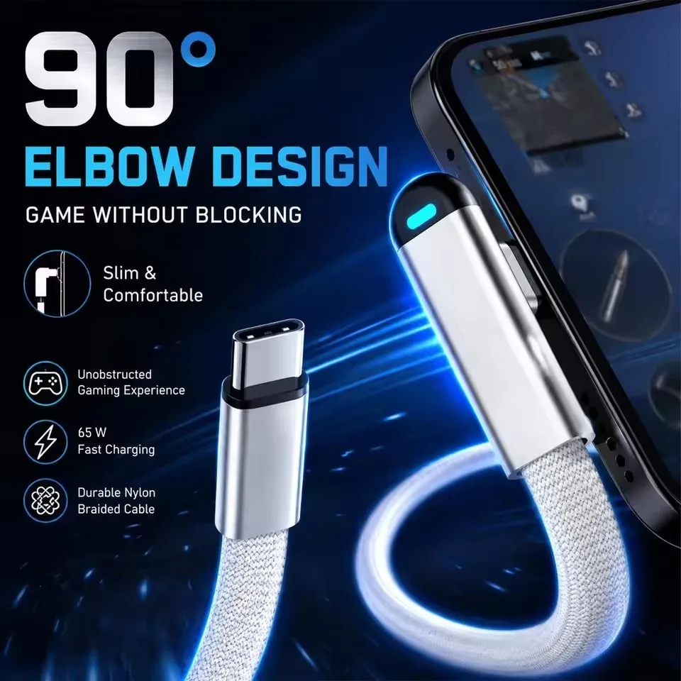PD 65W Typ-C-auf-Typ-C-Kabel S – Usb C Cable Bewertung und Preis