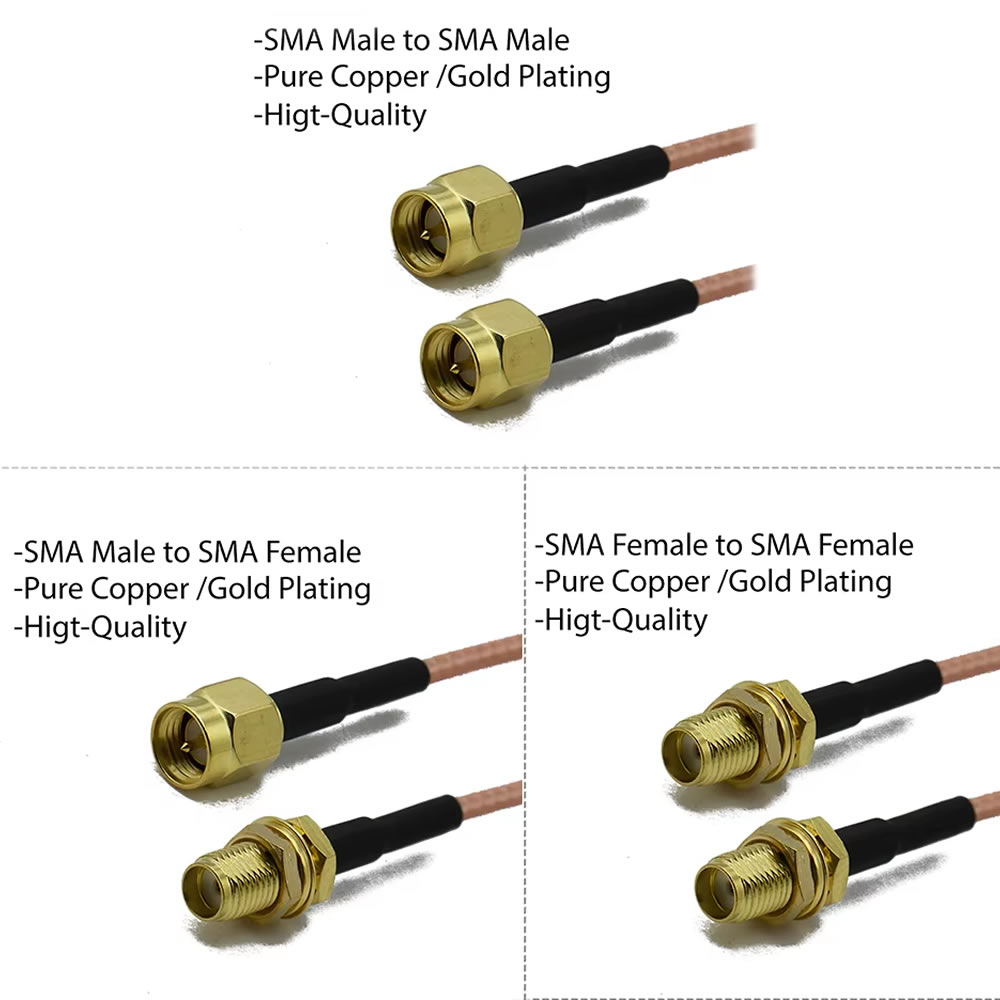 Premium RG316 SMA auf SMA Stec – Jumper Wire Kit Bewertung und Preis